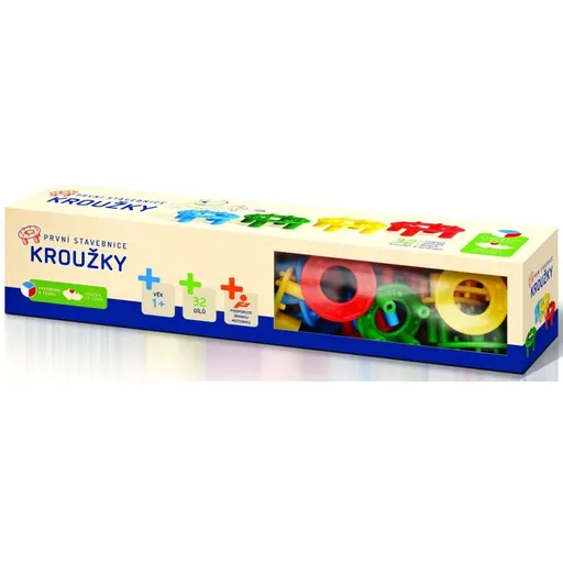 Seva První stavebnice Kroužky 32ks
