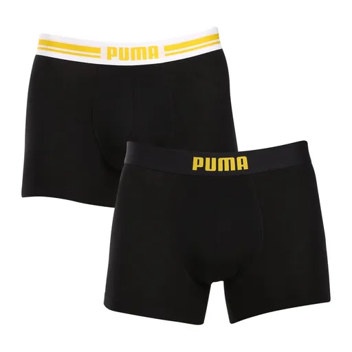 Puma 2PACK pánské boxerky černé (701226763 010) XL