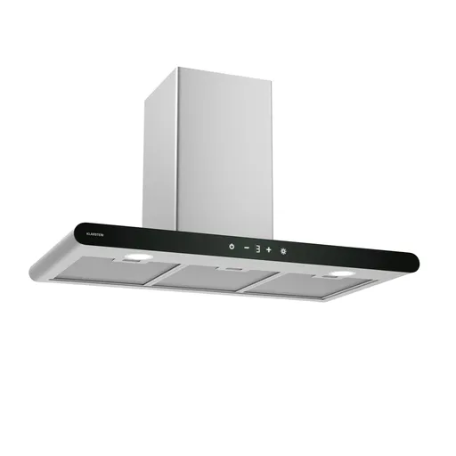 Klarstein Digestoř CurveVent, 700 m³/h, Touch, LED, 110 W, EEK A+