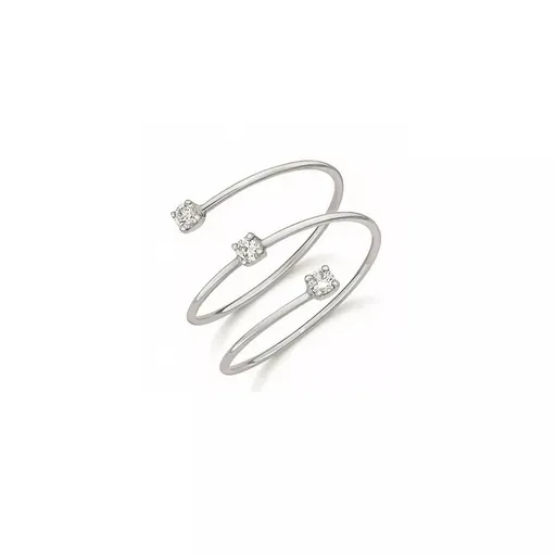 Liu Jo Designový otevřený prsten se zirkony LJ2491M 54 mm