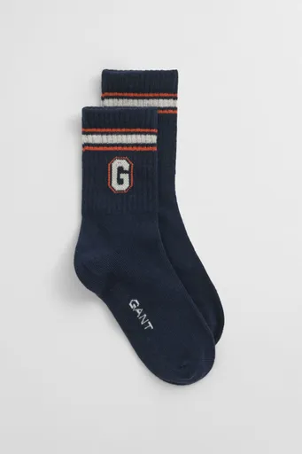 PONOŽKY GANT GRAPHIC SOCKS EVENING BLUE