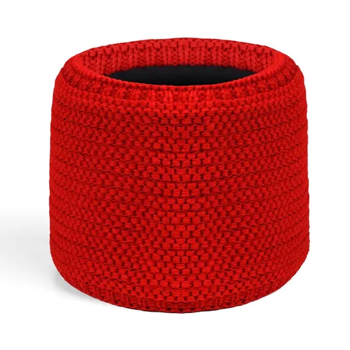 Bontis Dámská pletená šála tunel - Červená | uni