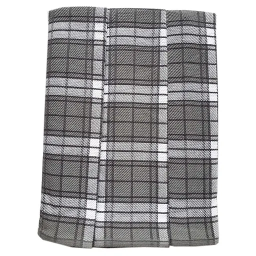 Polášek Károvaná utěrka Egypt - 3 ks - č. 79 | Tmavě šedá