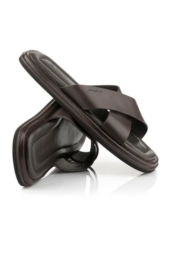 PANTOFLE GANT KILMORE BROWN