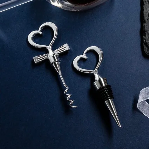 Sada na víno Valentine - černá