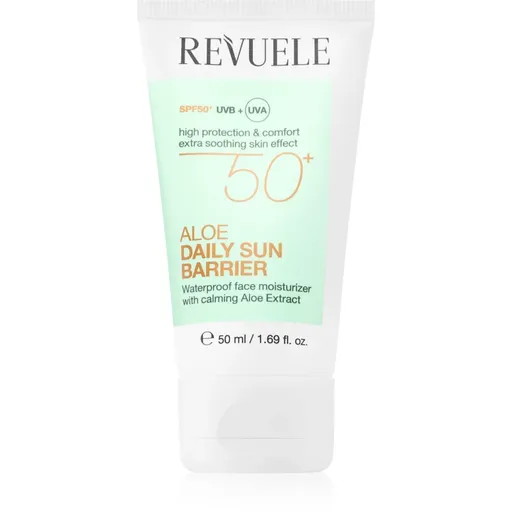 Revuele Aloe Daily Sun Barrier SPF 50+ zklidňující denní krém SPF 50+ 50 ml