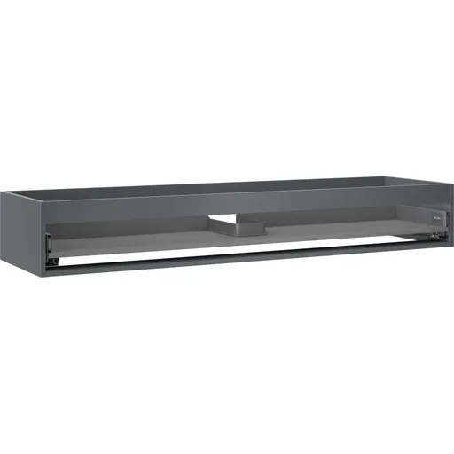 MEXEN Box-A skříňka pro umyvadlo 160, 1 šuplík, grafit mat 91AX0-1600-235-1-66