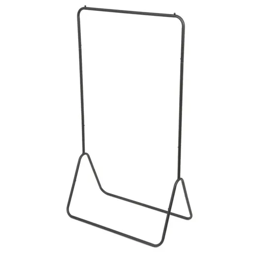 Compactor FYN kovový stojan na šaty 80 x 41 x 147 cm, černá