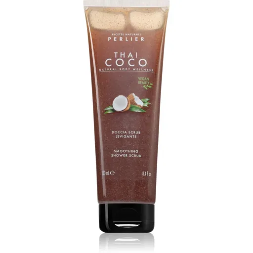 Perlier Thai Coco Smoothing Shower Scrub tělový peeling 250 ml