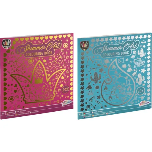 Omalovánky foliové kluci - holky 20 archů