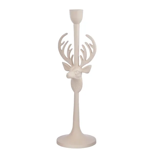 FOREST GLADE Svícen 32 cm - béžová