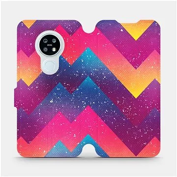 Flipové pouzdro na mobil Nokia 6.2 - V110S Barevné klikyháky (5903516068388)