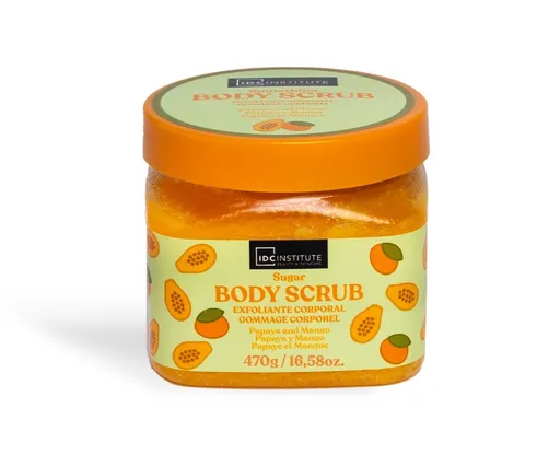 IDC Institute Tělový peeling Papája&Mango 470 g