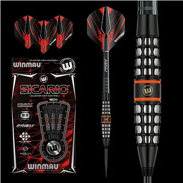 Šipky Winmau steel Sicario 23g, 90% wolfram (17475)