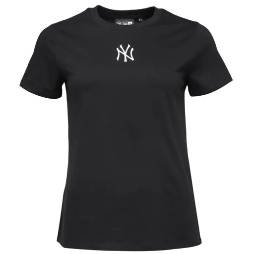 New Era NEW YORK YANKEES MLB MIDI LEAGUE ESSENTIAL T-SHIRT Dámské triko, černá, velikost