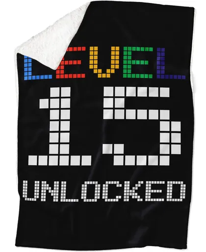 Deka Level Unlocked (věk: 15, Podšití beránkem: ANO)