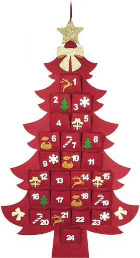 RXL 452 Kalendář adv.filc stromek RETLUX