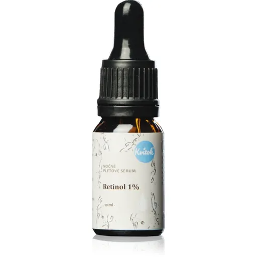 Kvitok Noční pleťové sérum Retinol 1% noční pleťové sérum s retinolem 10 ml