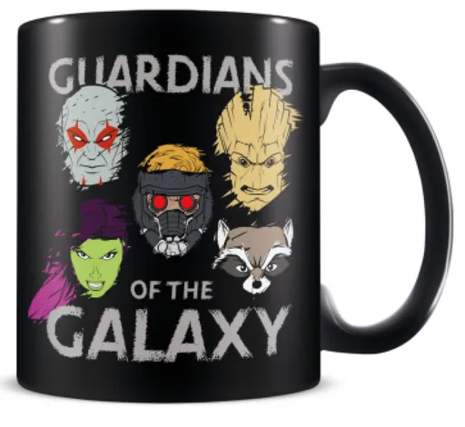 Hrnek Strážci Galaxie (Sketched Faces) 315ml