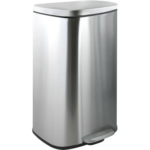 Spirella Pedálový odpadkový koš soft-close Akira  30 l, kartáčovaný nerez, 30 l