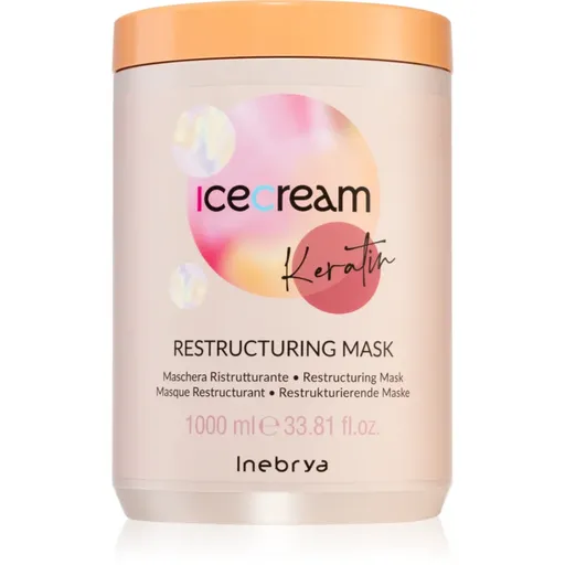 Inebrya Keratin revitalizační maska s keratinem 1000 ml