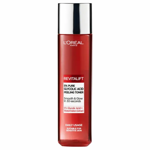 L'Oréal Paris Exfoliační pleťové tonikum Revitalift (Peeling Toner) 180 ml