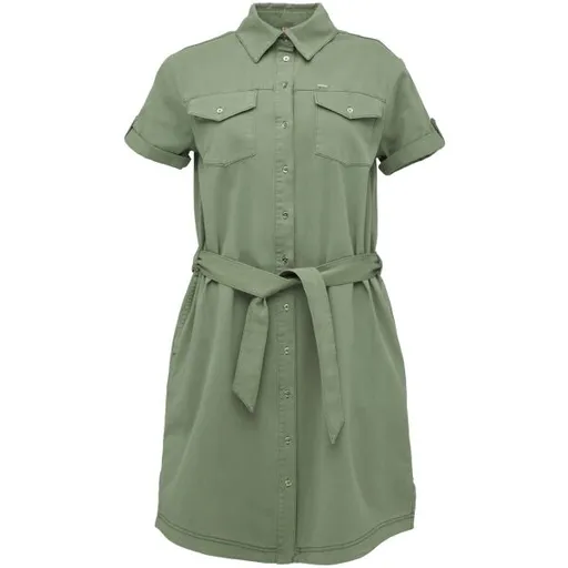 LOAP DINARA Dámské šaty, zelená, velikost
