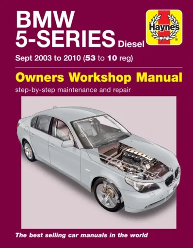 BMW 5 Series Diesel (Sept 03 - 10) Haynes Repair Manual - Haynes Publishing