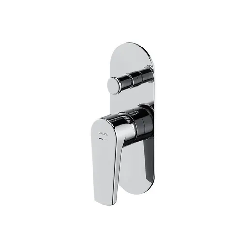 CERSANIT Podomítková páková vanová/ sprchová baterie MODUO, vč. montážního tělesa, chrom S951-338