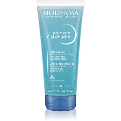 Bioderma Atoderm Gel jemný sprchový gel pro suchou a citlivou pokožku 200 ml
