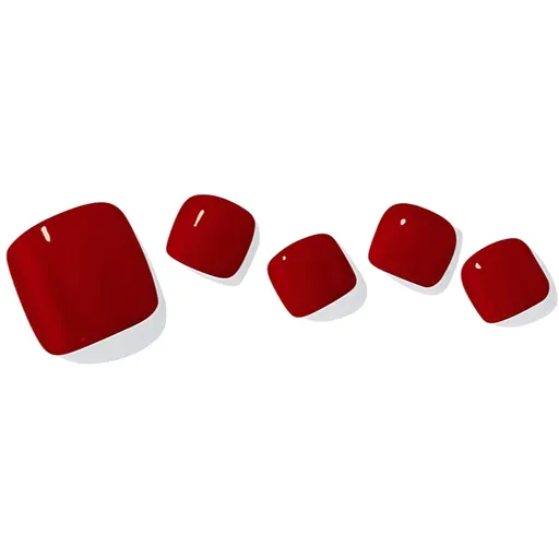 ohora Gel Nail Sticker P Basic Pedicure nálepky na nehty na nohy odstín PBS-004 30 ks