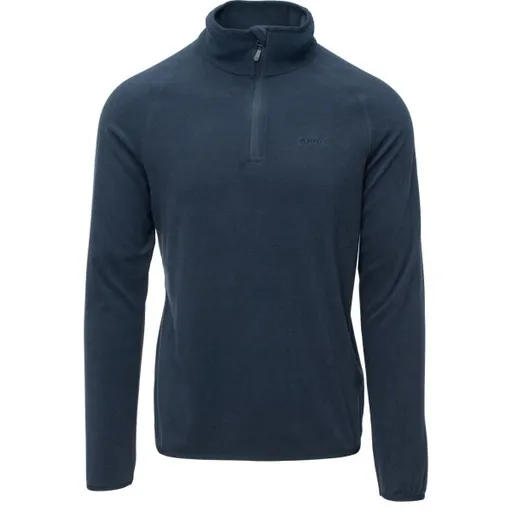 Hi-Tec DILASO Pánská microfleecová mikina, tmavě modrá, velikost