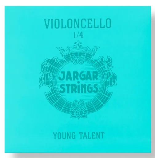 Jargar Violoncello Young Talent 1/4, Blue, Ball, Set (rozbalené)