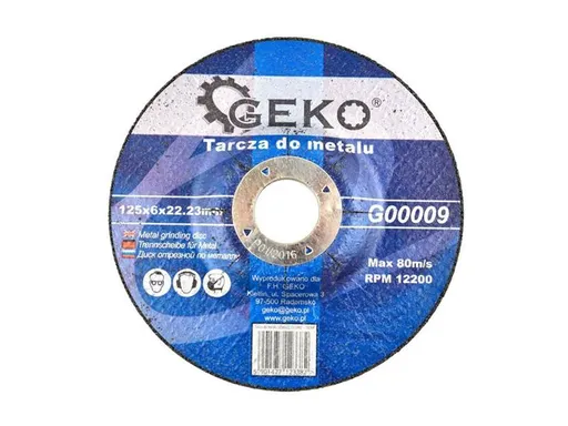Kotouč na kov brusný 125mm GEKO G00009
