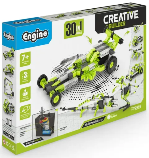 Engino: Creative Builder 30v1 s motorkem