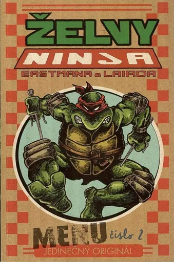 Želvy Ninja Menu číslo 2 - Kevin Eastman, Peter Laird