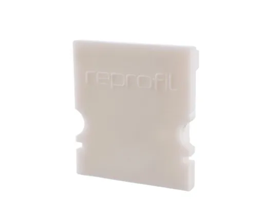 Light Impressions Reprofil koncovka H-AU-02-12 sada 2 ks bílá 18 mm 979030