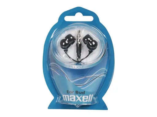 Sluchátka Maxell 303459 Plugz Black