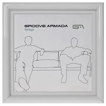 TRADAG CD bílý s paspartou (1414_0002)