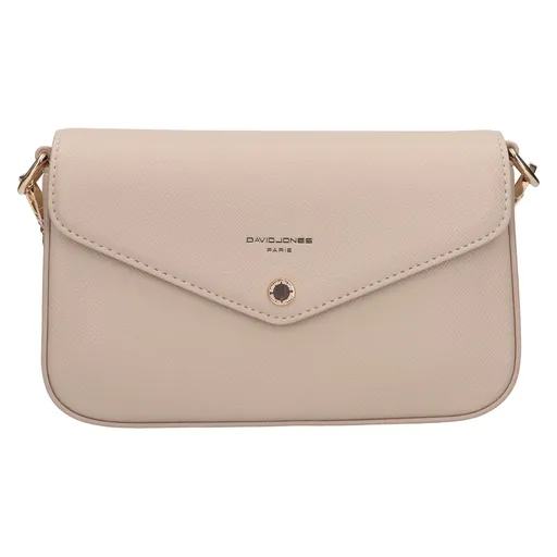 Dámská crossbody kabelka David Jones Sheena - béžová