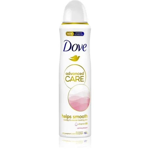 Dove Advanced Care Calming Blossom deodorant ve spreji 150 ml