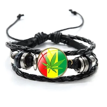 Kožený náramek Bob Marley - 2 (15170)