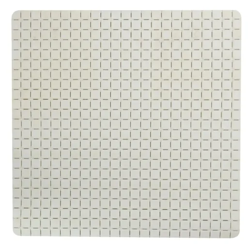 Spirella Protiskluzová podložka do sprchy QUADRO Premium, bílá, 54 x 54 cm