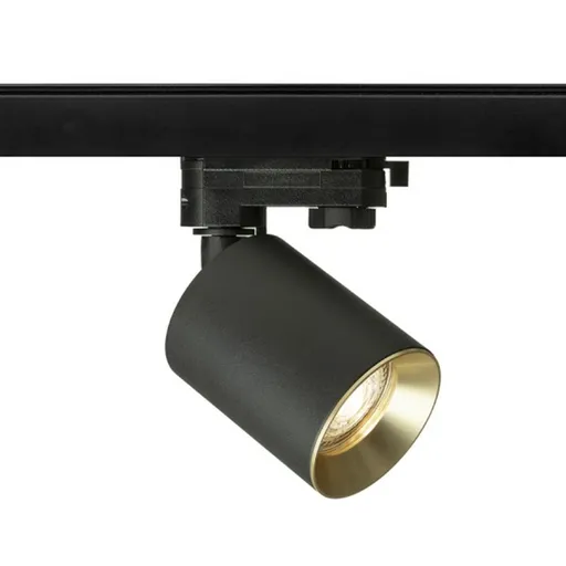 RED - DESIGN RENDL RENDL DARIO pro tříokr. lištu černá česaná mosaz 230V GU10 9W R13874