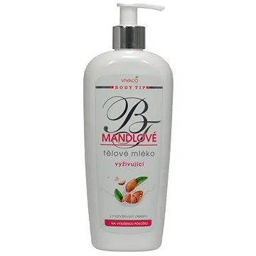VIVACO Body Tip Tělové mléko s mandlovým olejem 400 ml (8594056785537)