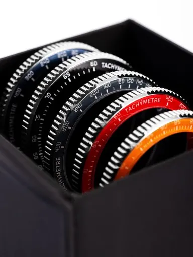 Lunety Nivada Grenchen Chronoking Mecaquartz - Tachymeter