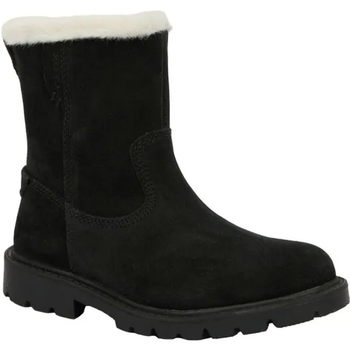 Geox J SHAYLAX WPF Dívčí zimní obuv, černá, velikost