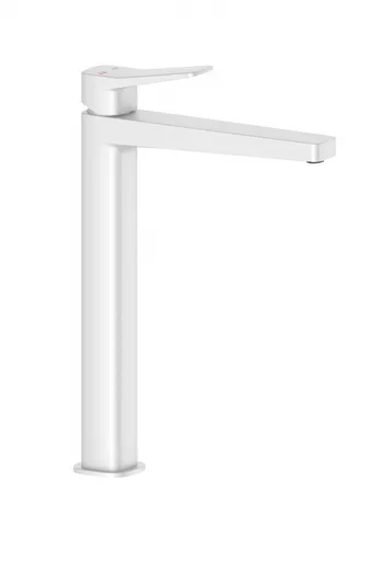 KFA Baterie Malaga, umyvadlová, na desku se spustem klik-klak, bílá 4522-712-44