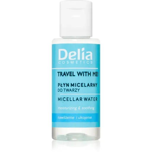 Delia Cosmetics Travel with me micelární voda 50 ml