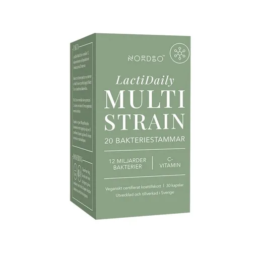 Nordbo Lacti Daily Multi Strain 30 kapslí